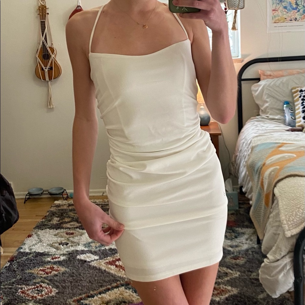 White Mini Dress